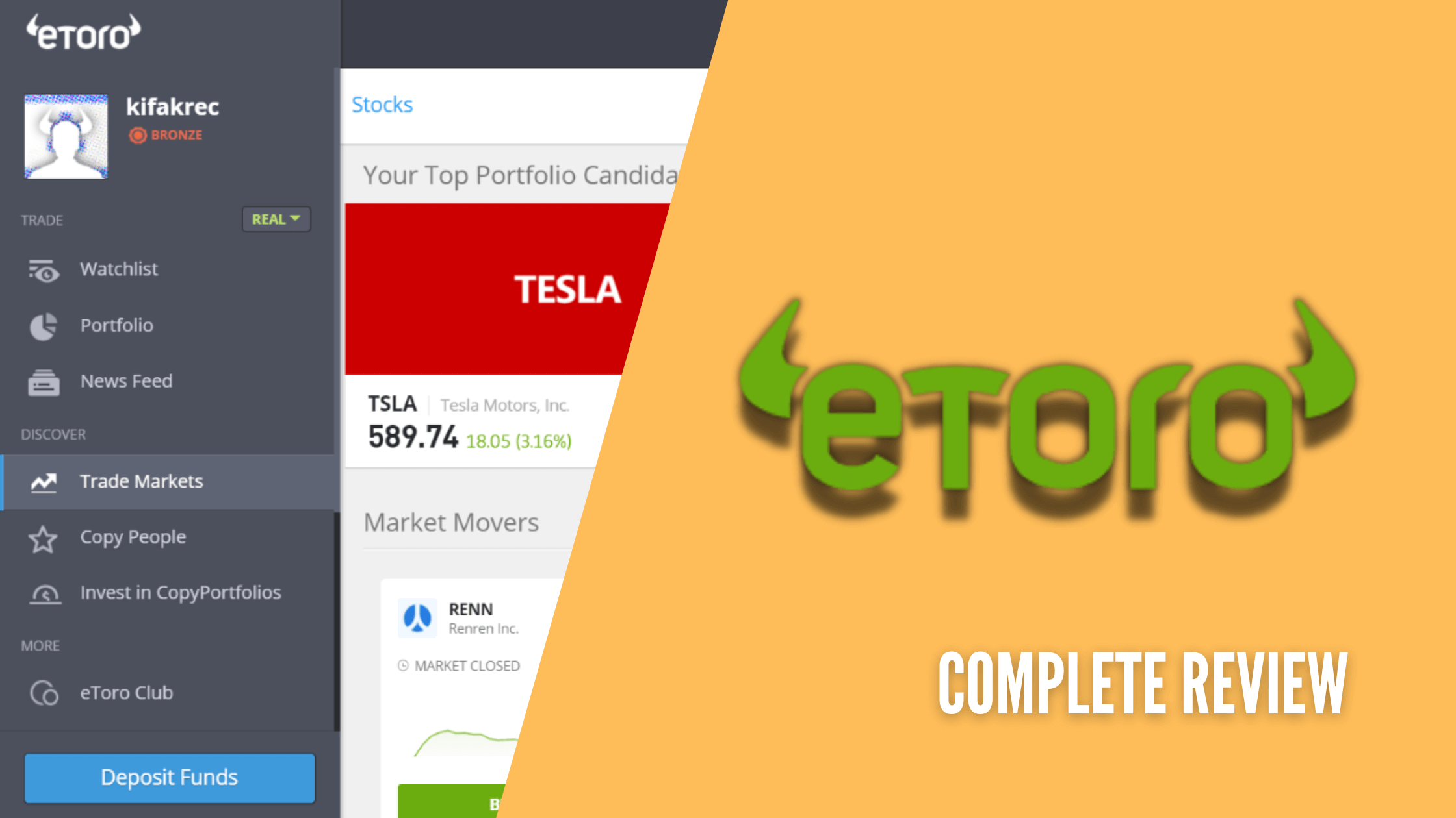 eToro Review 2021 - Can You Really Copy Traders And Make ...